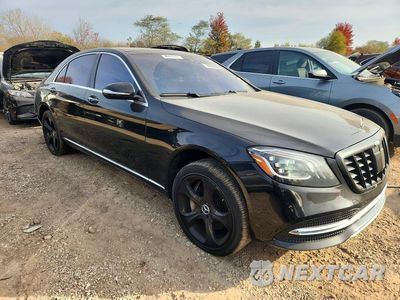 Czwarte zdjęcie samochodu z boku: 2018 MERCEDES-BENZ S 450 4MATIC VIN:WDDUG6EB4JA404141 - miniatura