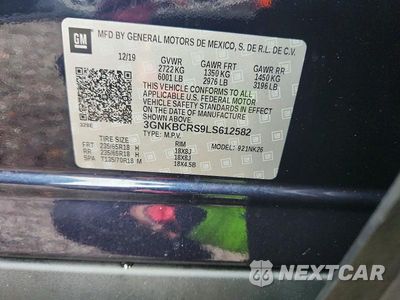 Zdjęcie 13 z 13 samochodu: 2020 CHEVROLET BLAZER 2LT VIN:3GNKBCRS9LS612582 - miniatura
