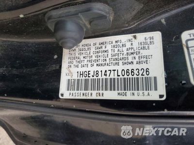 Zdjęcie 12 z 12 samochodu: 1996 HONDA CIVIC EX VIN:1HGEJ8147TL066326 - miniatura