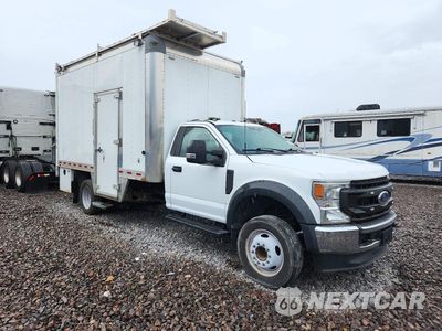 Czwarte zdjęcie samochodu z boku: 2022 FORD F450 SUPER DUTY BOX TRUCK VIN:1FDUF4GN8NDA24003 - miniatura