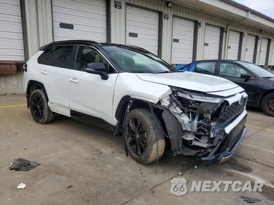 Czwarte zdjęcie samochodu z boku: 2023 TOYOTA RAV4 XSE VIN:JTME6RFV9PD542311 - miniatura