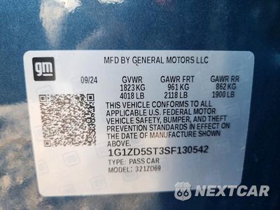 Zdjęcie 13 z 13 samochodu: 2025 CHEVROLET MALIBU LT VIN:1G1ZD5ST3SF130542 - miniatura