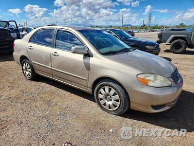 Czwarte zdjęcie samochodu z boku: 2004 TOYOTA COROLLA LE VIN:1NXBR32E24Z250701 - miniatura