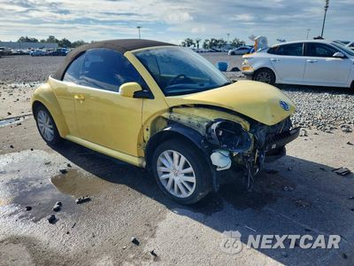 Czwarte zdjęcie samochodu z boku: 2008 VOLKSWAGEN NEW BEETLE CONVERTIBLE SE VIN:3VWRF31Y38M414536 - miniatura