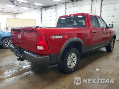 Trzecie zdjęcie samochodu z tyłu: 2010 DODGE RAM 1500 VIN:1D7RV1GP2AS106592 - miniatura