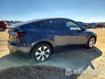 Trzecie zdjęcie samochodu z tyłu: 2021 TESLA MODEL Y VIN:5YJYGDEE1MF090793 - miniatura