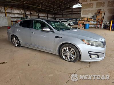 Czwarte zdjęcie samochodu z boku: 2014 KIA OPTIMA EX VIN:5XXGN4A78EG281036 - miniatura