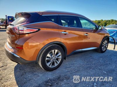 Trzecie zdjęcie samochodu z tyłu: 2016 NISSAN MURANO SL VIN:5N1AZ2MH0GN103756 - miniatura