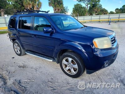 Czwarte zdjęcie samochodu z boku: 2013 HONDA PILOT EXLN VIN:5FNYF3H77DB015400 - miniatura
