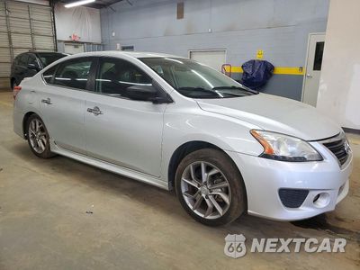 Czwarte zdjęcie samochodu z boku: 2013 NISSAN SENTRA S VIN:3N1AB7AP7DL613912 - miniatura
