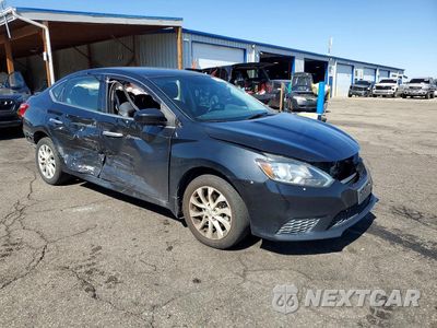 Czwarte zdjęcie samochodu z boku: 2019 NISSAN SENTRA SV VIN:3N1AB7AP5KL614795 - miniatura