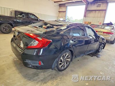 Trzecie zdjęcie samochodu z tyłu: 2016 HONDA CIVIC EX VIN:19XFC2F76GE084795 - miniatura