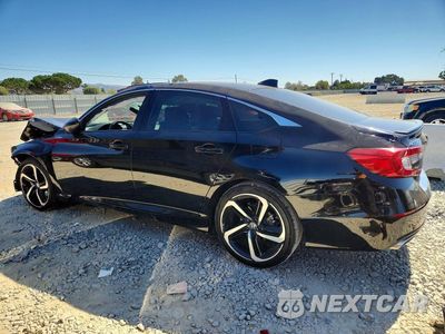 Drugie zdjęcie samochodu z przodu: 2021 HONDA ACCORD SPORT SE VIN:1HGCV1F45MA111577 - miniatura