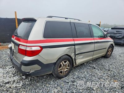 Trzecie zdjęcie samochodu z tyłu: 2007 HONDA ODYSSEY EX VIN:5FNRL38427B060672 - miniatura