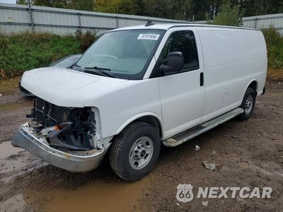 2019 GMC SAVANA 2500 CARGO DELIVERY VAN 1GTW7AFG1K1314575 - główne zdjęcie licytacji z USA - miniatura