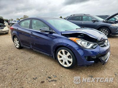 Czwarte zdjęcie samochodu z boku: 2013 HYUNDAI ELANTRA LIMITED VIN:5NPDH4AE6DH184901 - miniatura
