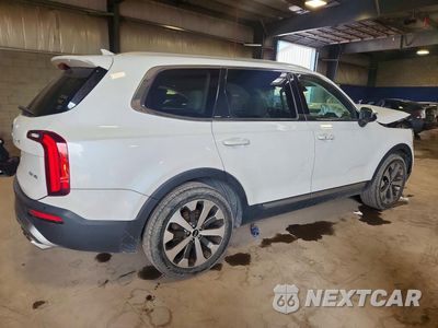 Trzecie zdjęcie samochodu z tyłu: 2020 KIA TELLURIDE EX VIN:5XYP3DHC2LG066141 - miniatura