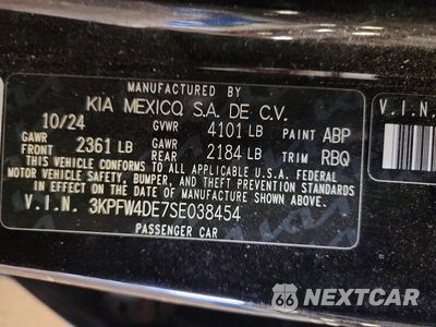 Zdjęcie 12 z 12 samochodu: 2025 KIA K4 GT LINE VIN:3KPFW4DE7SE038454 - miniatura