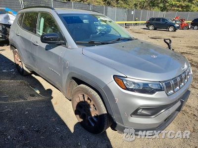 Czwarte zdjęcie samochodu z boku: 2022 JEEP COMPASS LATITUDE LUX VIN:3C4NJDFB4NT223185 - miniatura