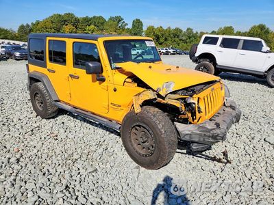 Czwarte zdjęcie samochodu z boku: 2012 JEEP WRANGLER UNLIMITED SPORT VIN:1C4HJWDG3CL227793 - miniatura