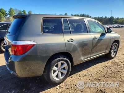 Trzecie zdjęcie samochodu z tyłu: 2008 TOYOTA HIGHLANDER BASE VIN:JTEES41A082068969 - miniatura