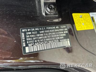 Zdjęcie 10 z 12 samochodu: 2015 PORSCHE MACAN S VIN:WP1AB2A52FLB66269 - miniatura