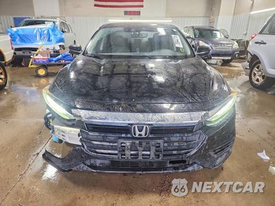 Piąte zdjęcie samochodu w środku: 2019 HONDA INSIGHT TOURING VIN:19XZE4F94KE028447 - miniatura