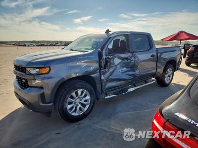2019 CHEVROLET SILVERADO K1500 CUSTOM 1GCPYBEH7KZ416885 - główne zdjęcie licytacji z USA - miniatura