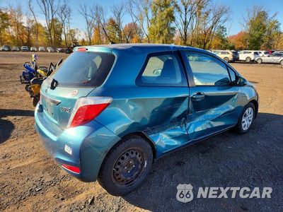 Trzecie zdjęcie samochodu z tyłu: 2012 TOYOTA YARIS 3-DOOR L VIN:JTDJTUD31CD512211 - miniatura