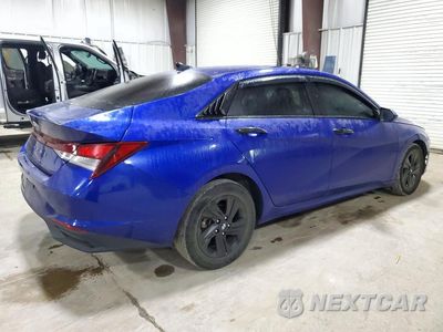 Trzecie zdjęcie samochodu z tyłu: 2021 HYUNDAI ELANTRA SEL VIN:KMHLM4AG2MU105671 - miniatura