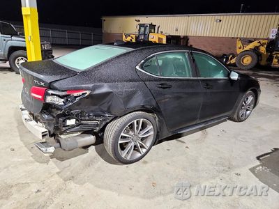 Trzecie zdjęcie samochodu z tyłu: 2019 ACURA TLX TECHNOLOGY VIN:19UUB2F41KA006311 - miniatura