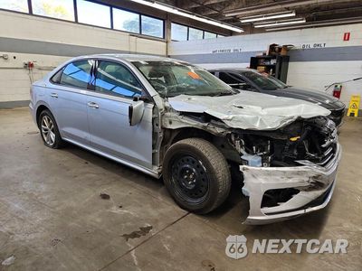 Czwarte zdjęcie samochodu z boku: 2021 VOLKSWAGEN PASSAT S VIN:1VWAA7A34MC007702 - miniatura