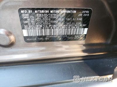Zdjęcie 12 z 12 samochodu: 2018 MITSUBISHI OUTLANDER SPORT SEL VIN:JA4AR4AW4JU021216 - miniatura