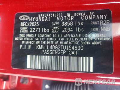 Zdjęcie 12 z 12 samochodu: 2026 HYUNDAI ELANTRA SE VIN:KMHLL4DG2TU154690 - miniatura