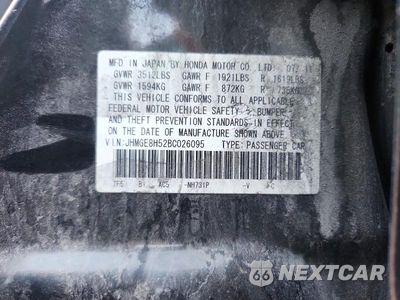 Zdjęcie 12 z 12 samochodu: 2011 HONDA FIT SPORT VIN:JHMGE8H52BC026095 - miniatura