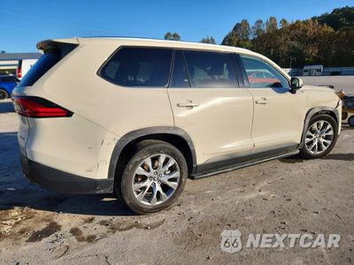 Trzecie zdjęcie samochodu z tyłu: 2024 TOYOTA GRAND HIGHLANDER HYBRID LIMITED VIN:5TDACAB59RS009347 - miniatura