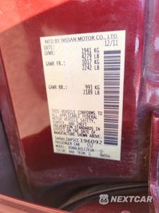 Zdjęcie 12 z 12 samochodu: 2012 NISSAN ALTIMA 2.5 VIN:1N4AL2AP5CC196092 - miniatura