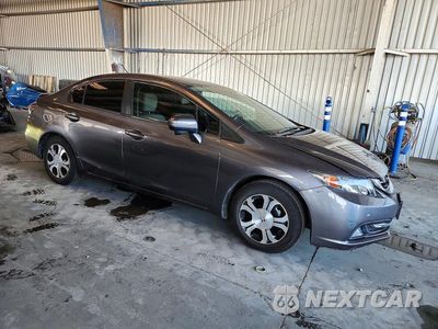 Czwarte zdjęcie samochodu z boku: 2014 HONDA CIVIC HYBRID L VIN:19XFB4F32EE200812 - miniatura