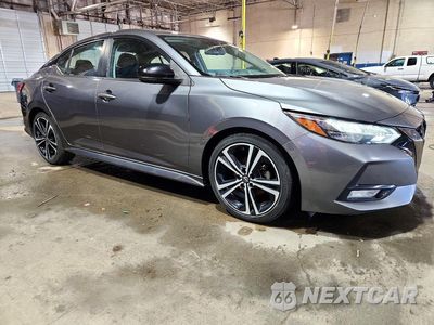 Czwarte zdjęcie samochodu z boku: 2022 NISSAN SENTRA SR VIN:3N1AB8DV1NY250866 - miniatura