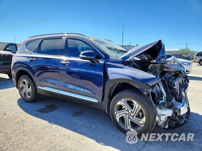 Czwarte zdjęcie samochodu z boku: 2022 HYUNDAI SANTA FE SEL VIN:5NMS3DAJ3NH406893 - miniatura