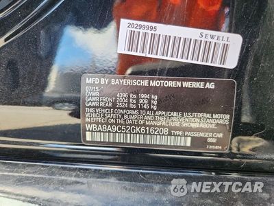 Zdjęcie 13 z 13 samochodu: 2016 BMW 320 I VIN:WBA8A9C52GK616208 - miniatura