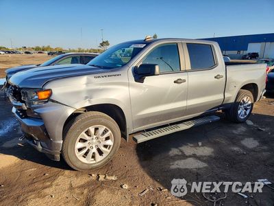 2021 CHEVROLET SILVERADO K1500 CUSTOM 3GCPYBEKXMG120628 - główne zdjęcie licytacji z USA - miniatura