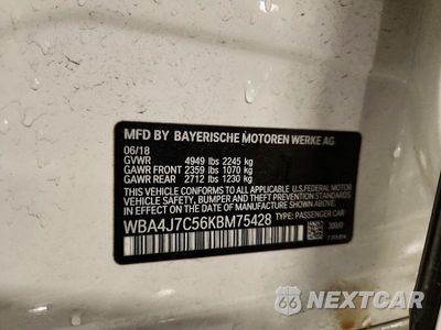 Zdjęcie 12 z 12 samochodu: 2019 BMW 440XI GRAN COUPE VIN:WBA4J7C56KBM75428 - miniatura