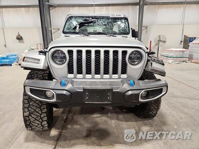 Piąte zdjęcie samochodu w środku: 2022 JEEP WRANGLER UNLIMITED SAHARA 4XE VIN:1C4JJXP69NW153520 - miniatura