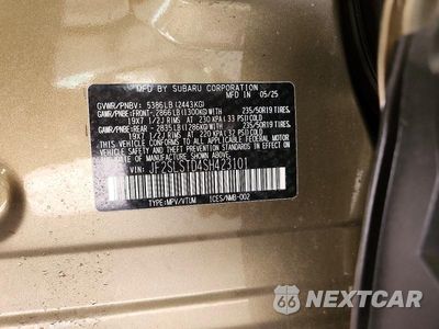 Zdjęcie 14 z 14 samochodu: 2025 SUBARU FORESTER TOURING VIN:JF2SLSTD4SH423101 - miniatura