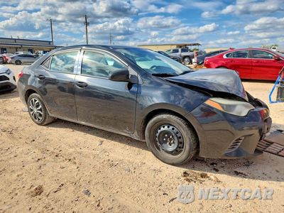 Czwarte zdjęcie samochodu z boku: 2015 TOYOTA COROLLA LE VIN:2T1BURHE1FC327636 - miniatura