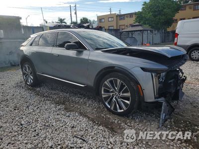 Czwarte zdjęcie samochodu z boku: 2024 CADILLAC LYRIQ LUXURY VIN:1GYKPPRK2RZ103179 - miniatura