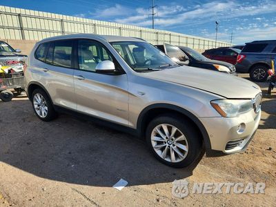 Czwarte zdjęcie samochodu z boku: 2015 BMW X3 XDRIVE28I VIN:5UXWX9C58F0D61925 - miniatura