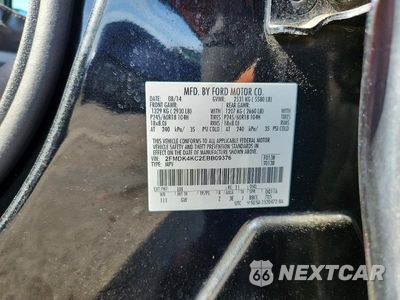Zdjęcie 13 z 13 samochodu: 2014 FORD EDGE LIMITED VIN:2FMDK4KC2EBB09376 - miniatura