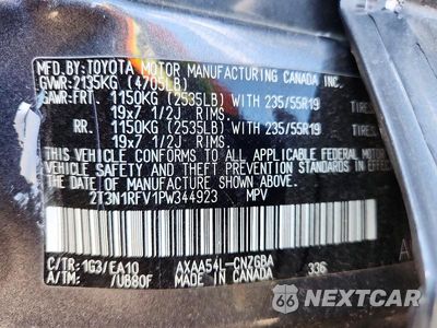 Zdjęcie 13 z 13 samochodu: 2023 TOYOTA RAV4 LIMITED VIN:2T3N1RFV1PW344923 - miniatura